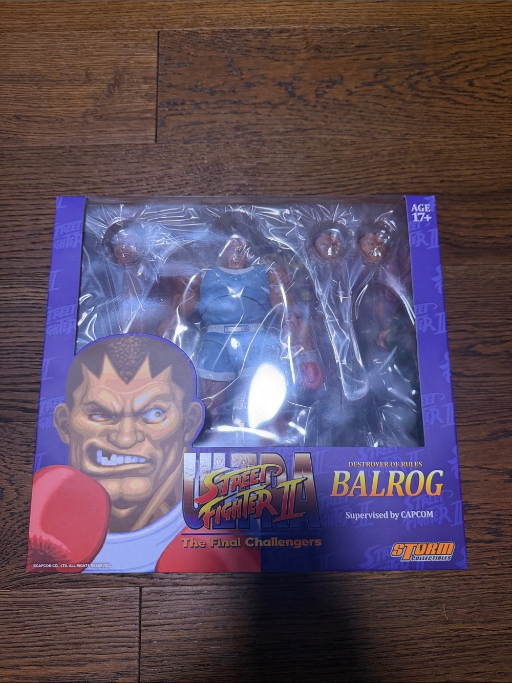 Storm Collectibles Ultra Street Fighter II Balrog Figure CIB NEW